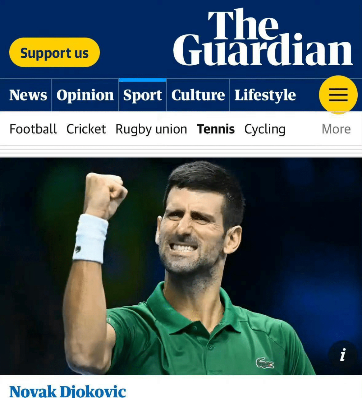 包含年终总决赛绝杀ATP总决赛，德约科维奇惊艳四座的词条